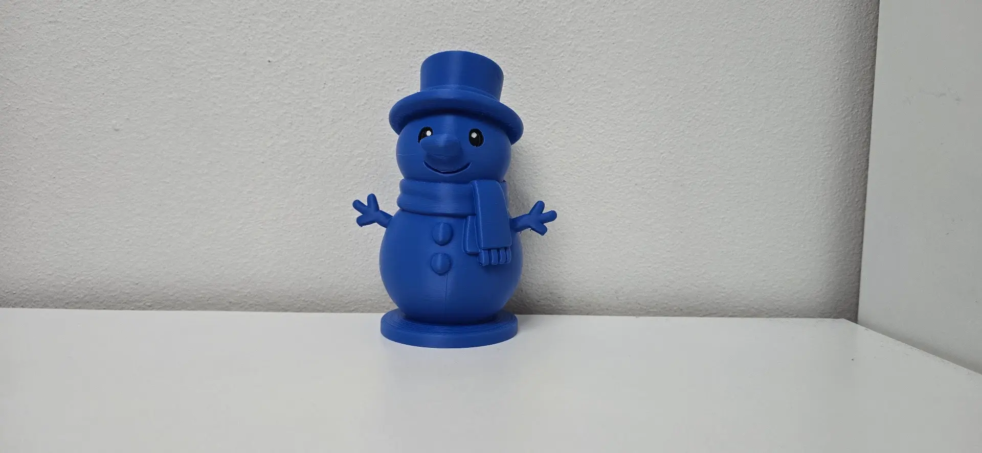 3D Printer Files | 3MF File | Smiling Snowman with Top Hat Holiday ...