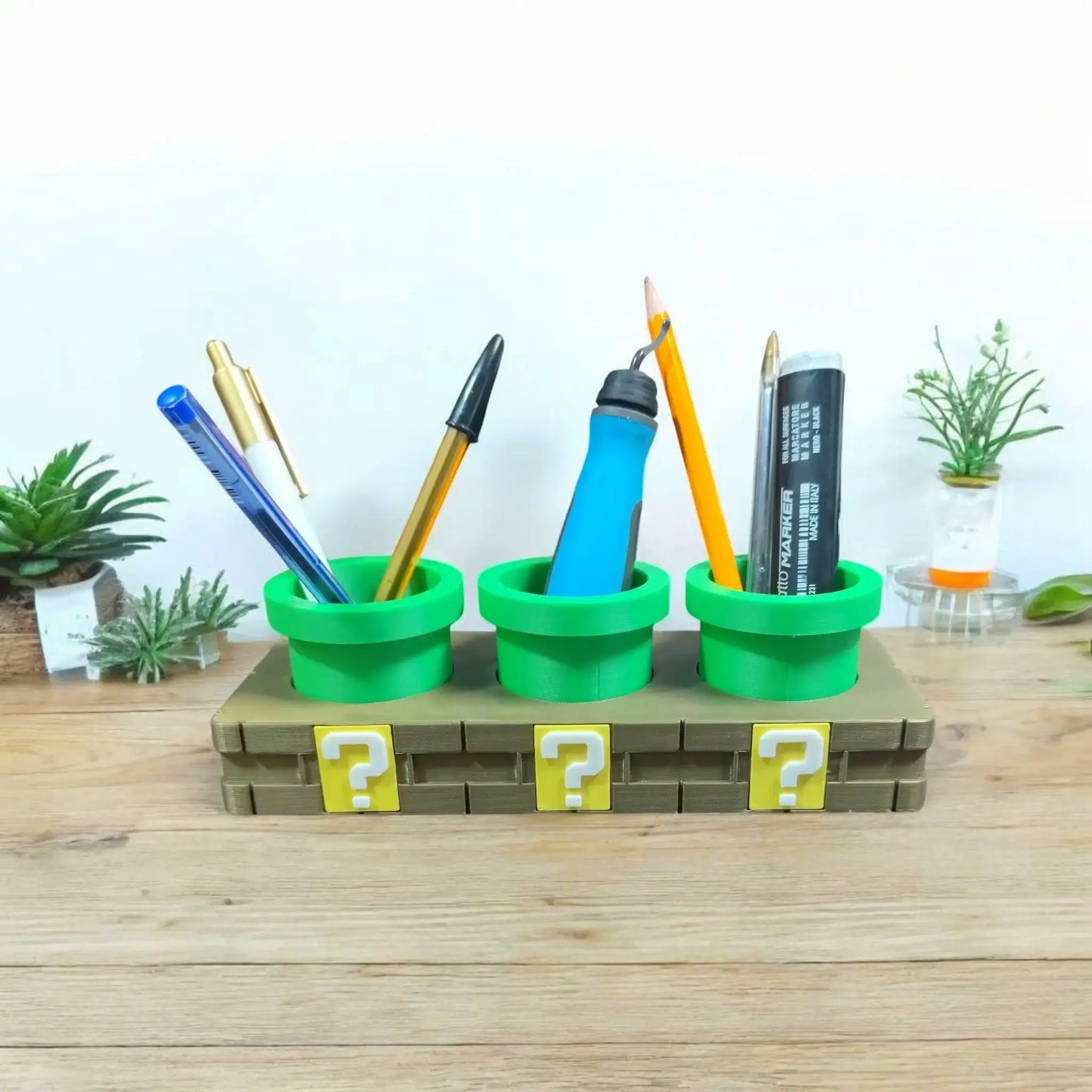 Desk Organizer Super Mario