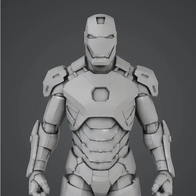 iron mane 3d