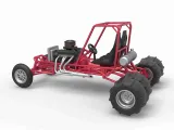 Diecast old school water pumper buggy Version 1 Scale 1:25-6
