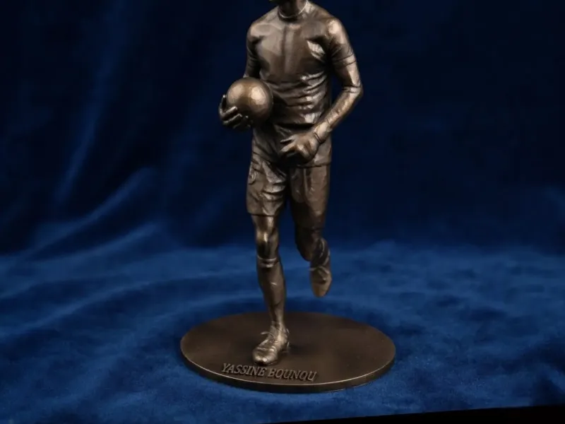Portiere della nazionale dei Leoni dell'Atlante.