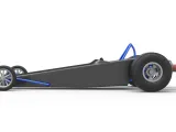 Dragster with twin Turbo drag axle Scale 1:25-5