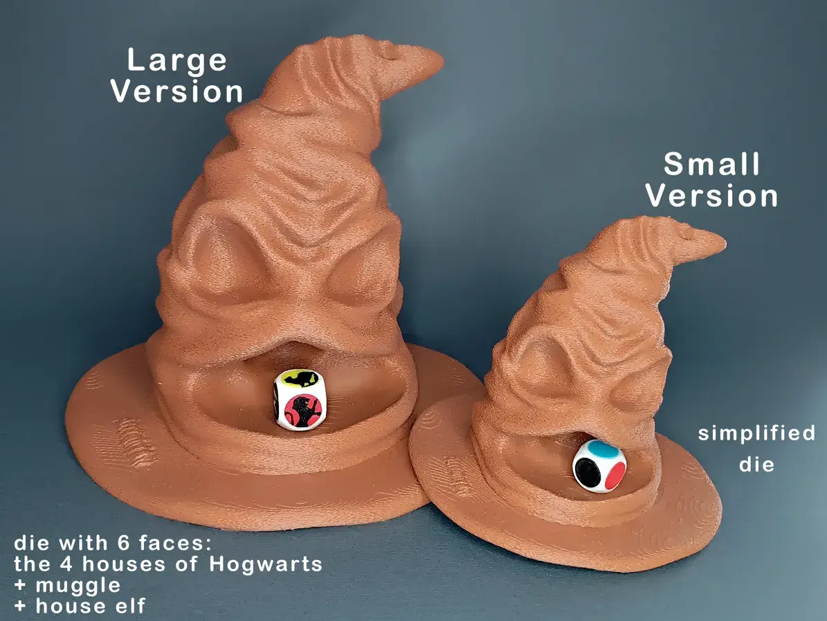 Harry Potter Sorting Hat + Dice
