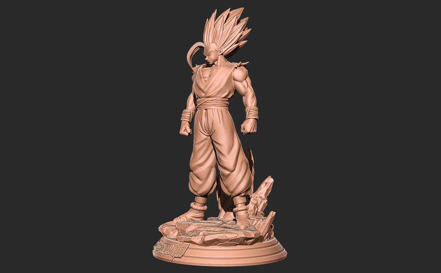 Gohan - Dragonball super 3D print model