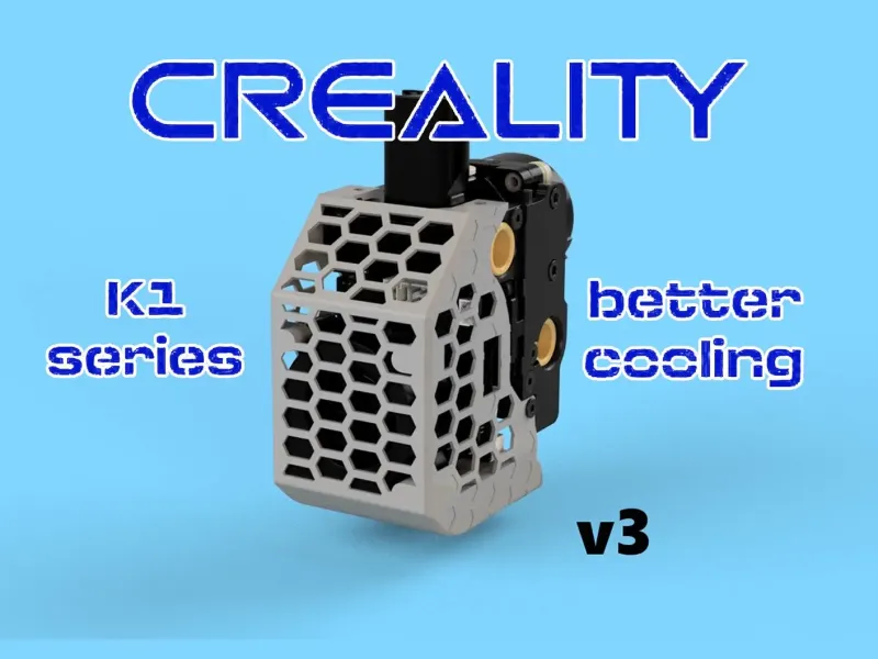 High Performance Toolhead Cover for Creality K1 series v3