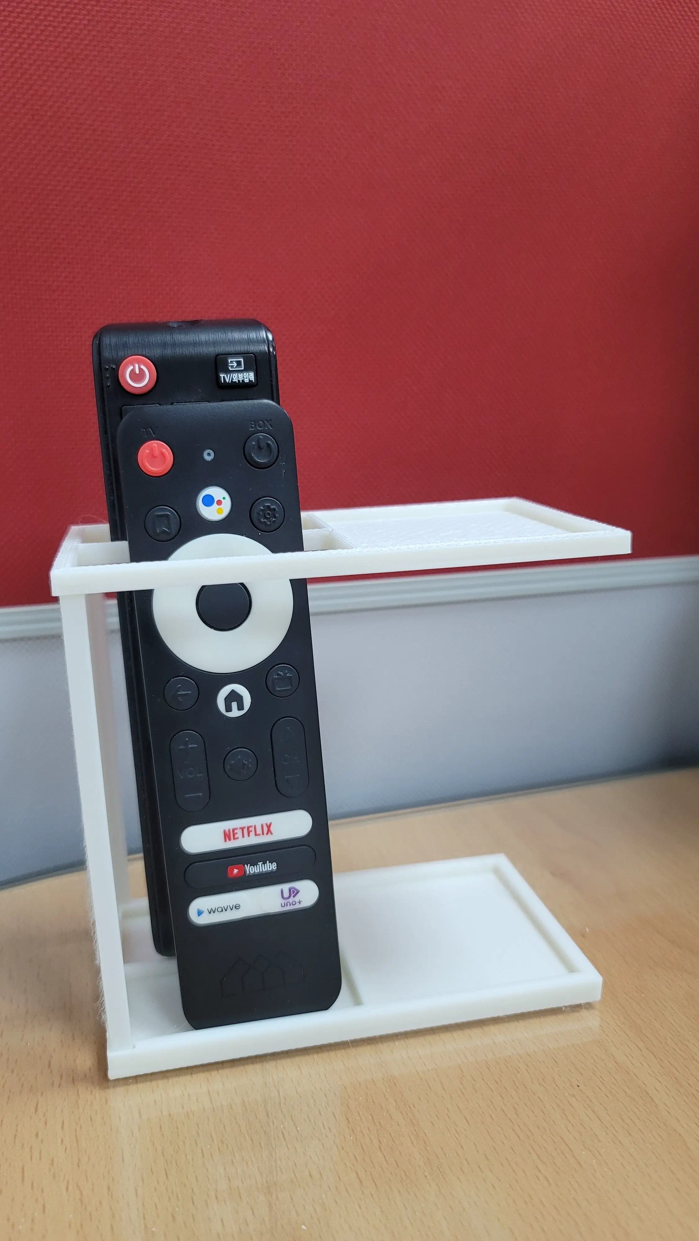 Two-layer remote control Holder