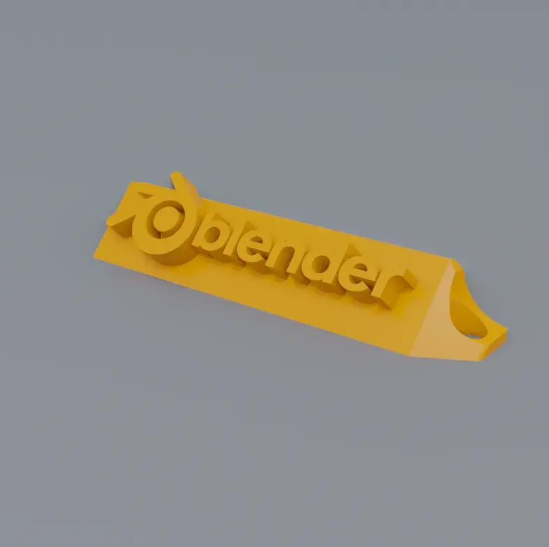 Key chain Blender