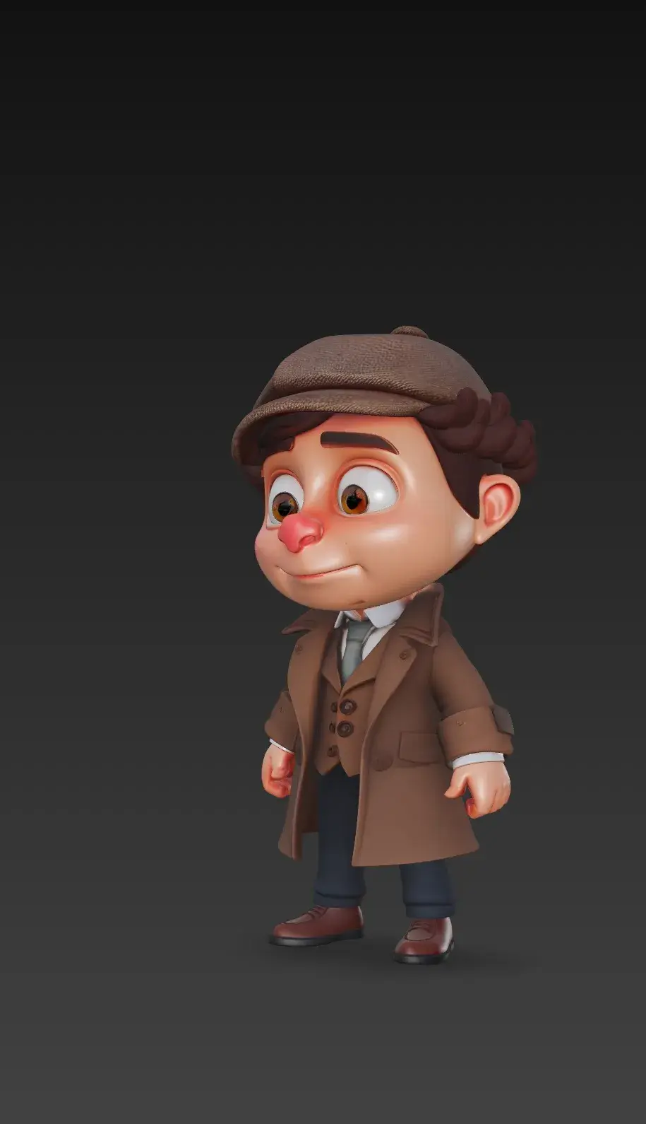 Sherlock 3d Computer Model Free Characters & Creatures STL Download - Sherlock Holmesby Generation3D