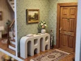 Miniature Dollhouse Entryway Table - Mini Furniture-6