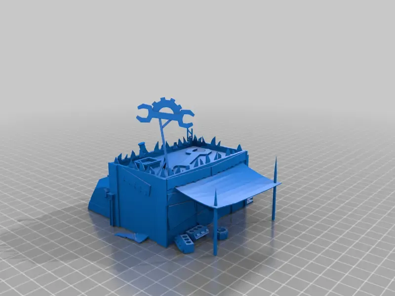 mek shop - terrain - hp