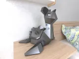 Lapras Pokemon Lowpoly Low poly-0