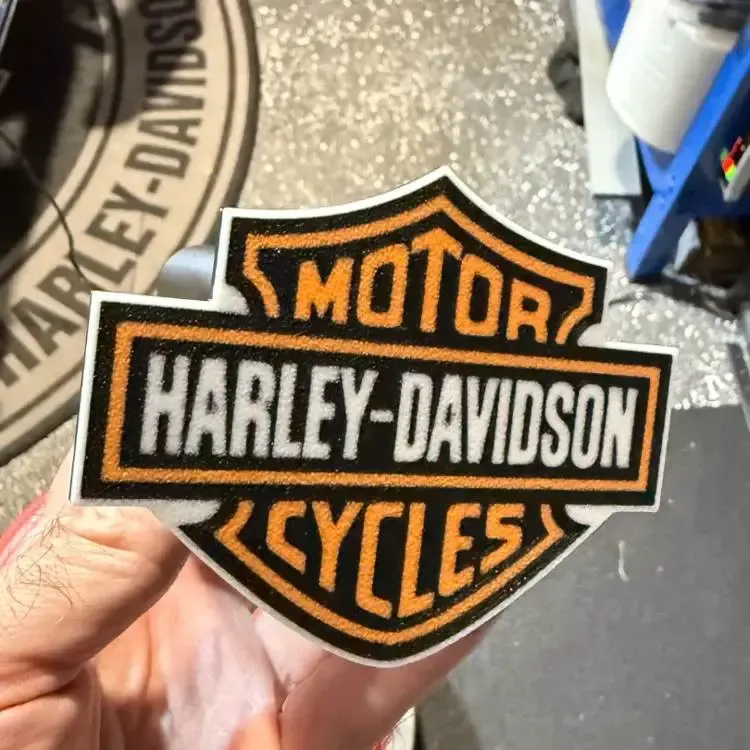 Harley Davidson tow hitch cover