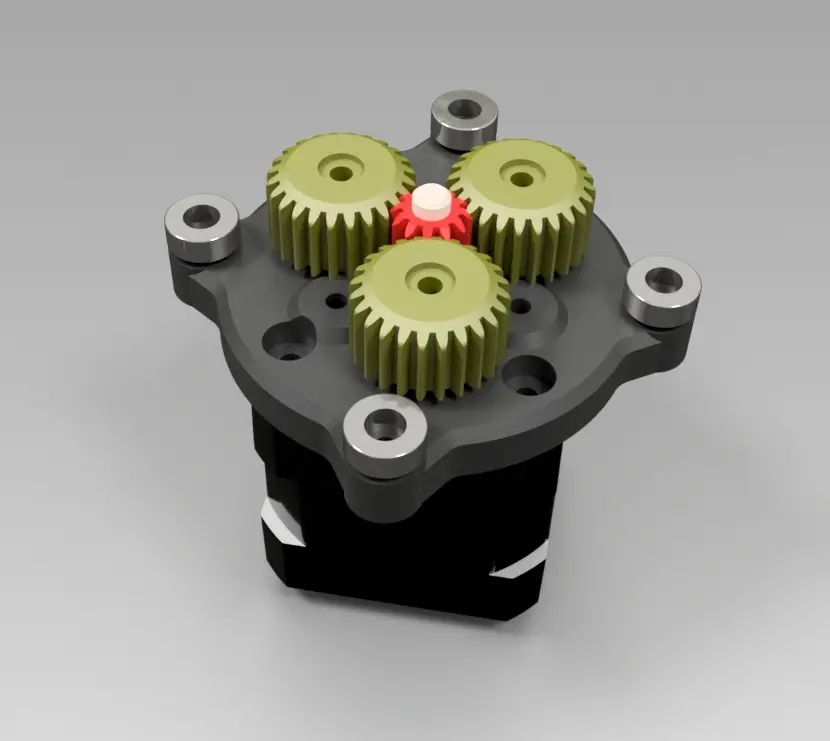 Motor paso a paso NEMA17 Reductor planetario 1:5 