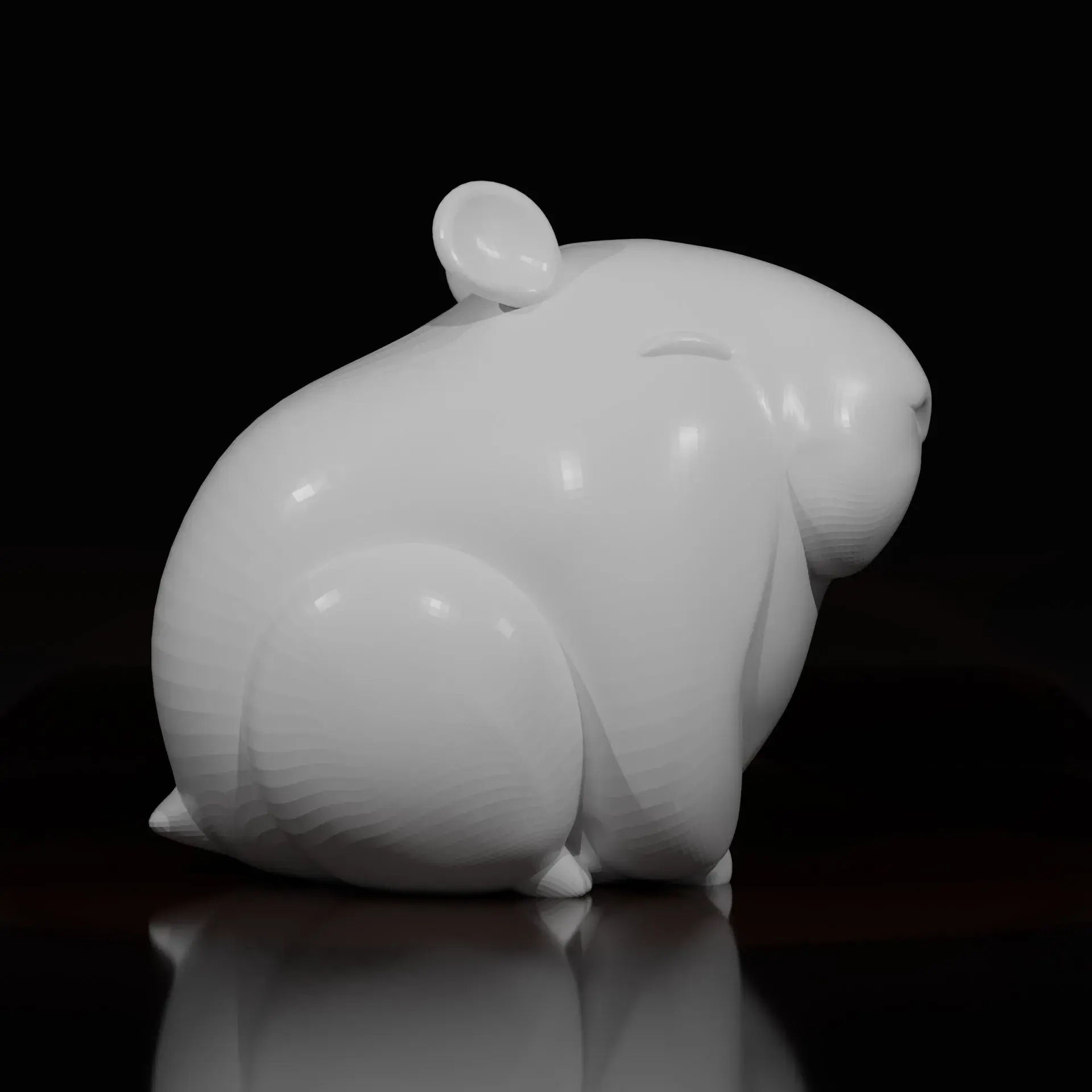 Cute Capybara Sculpt