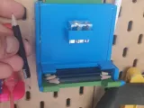 pencil holder for ikea skadis pegboard-0