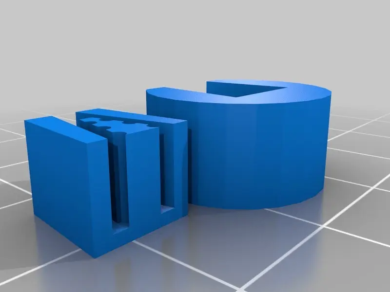 GT2 belt connection clamp 3D models download Creality Cloud