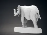 Elefante in Low Poly-6