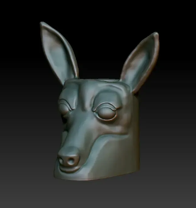 dog planter vases