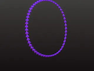 Cadena corazón