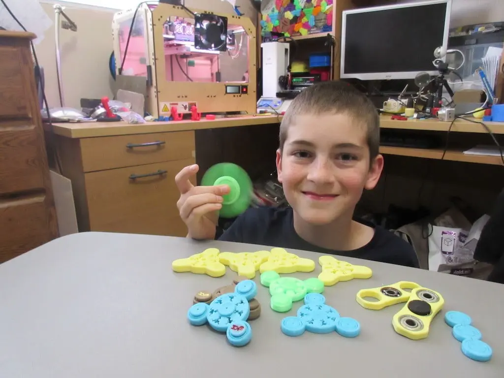 Fully 3D Printed Fidget Spinner