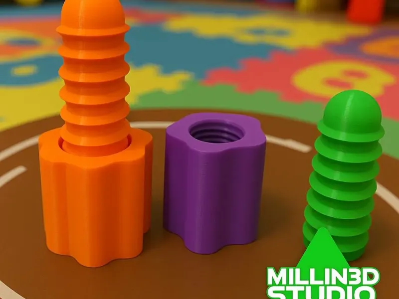 Kids Star shaped Screw fidget Toy