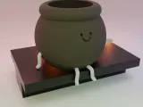 Happy Face Flower Pot-0