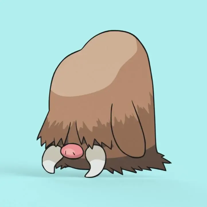 Piloswine Wall Art