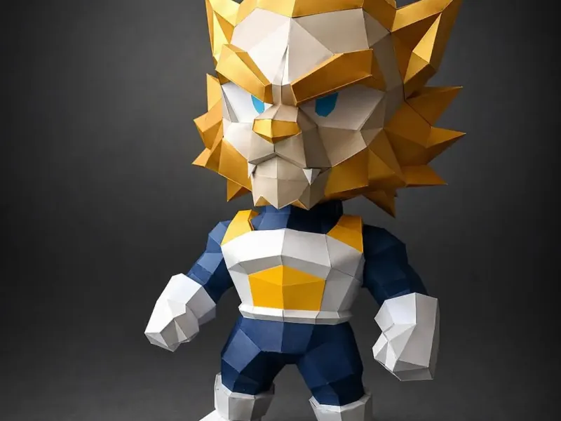 Vegeta Wolf
papelcraft