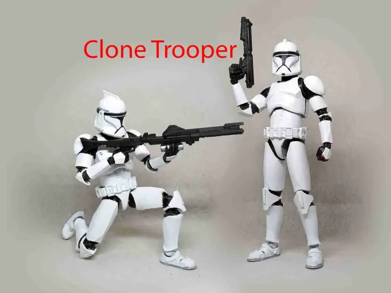 Шарнирная фигурка Star Wars Clone Trooper 1/12