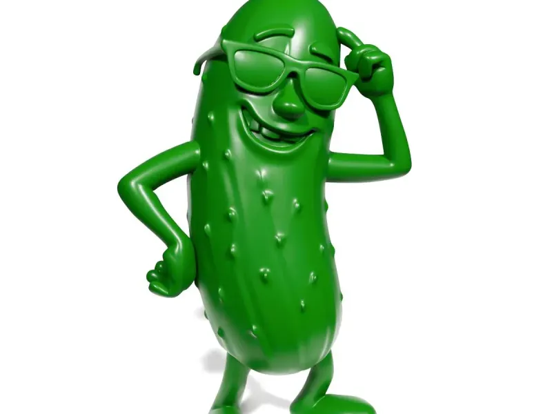 Funny Cucumber