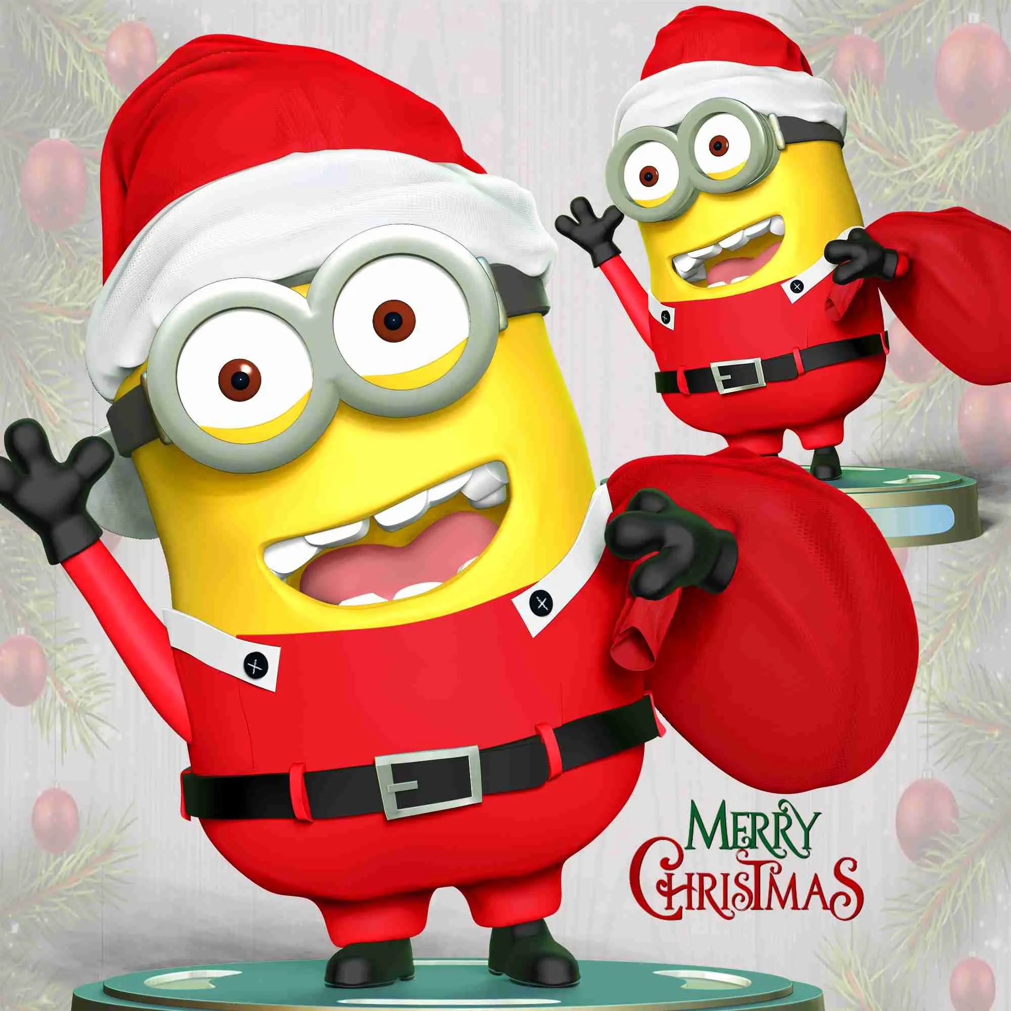 Santa Dave Minion