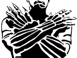  Black Panther stencil 4-0