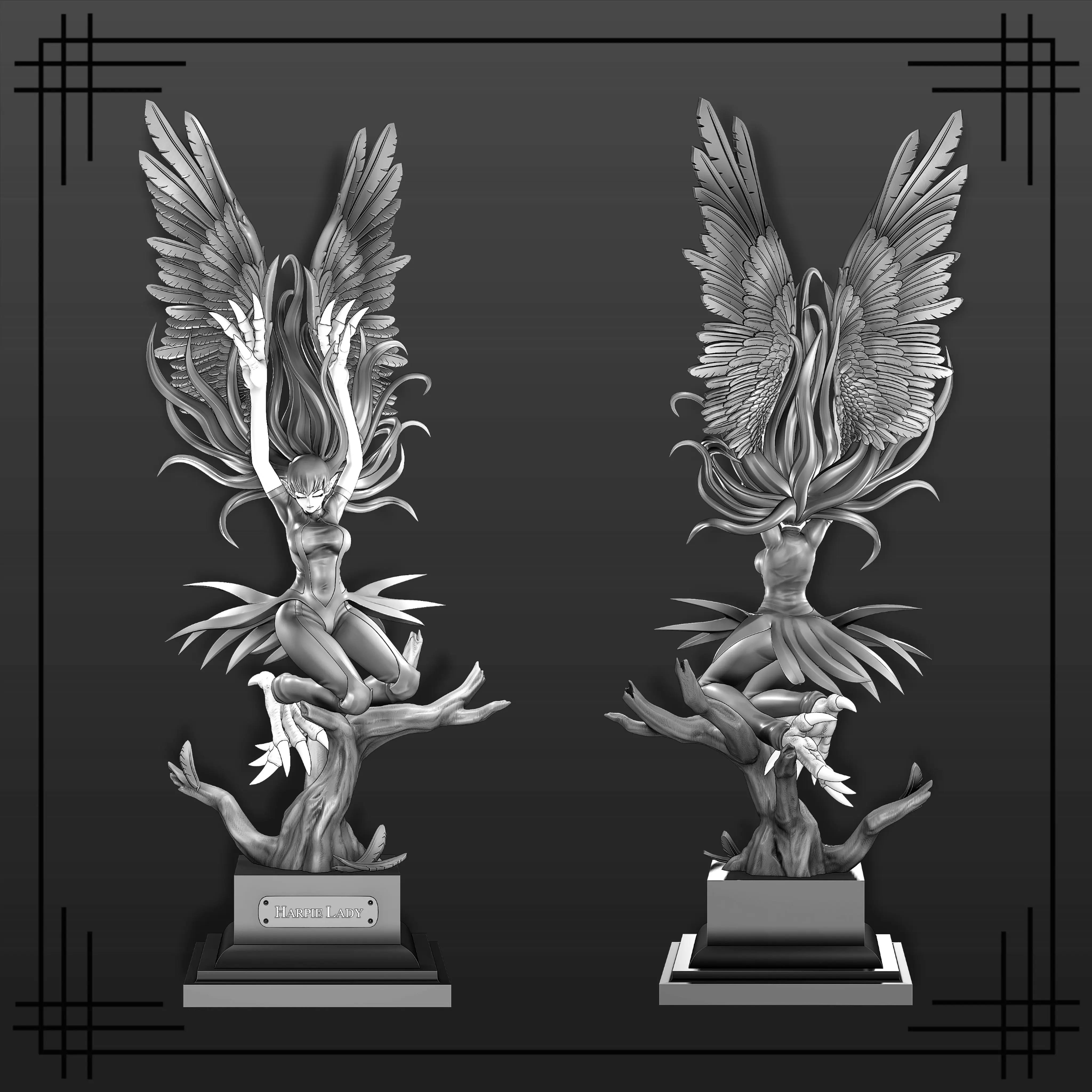 harpie lady figure - yugioh