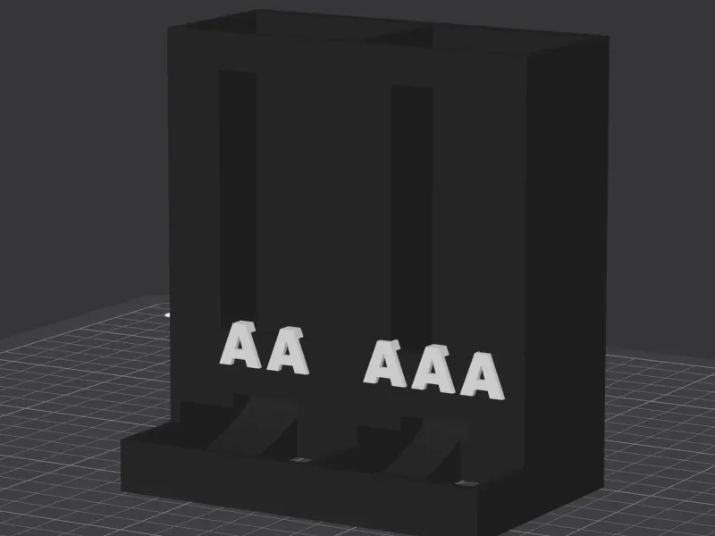 Chuffnugget's Pegboard Battery Dispenser (AA & AAA)