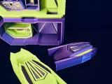 Expandable bunker with moving elevator & spaceship-6