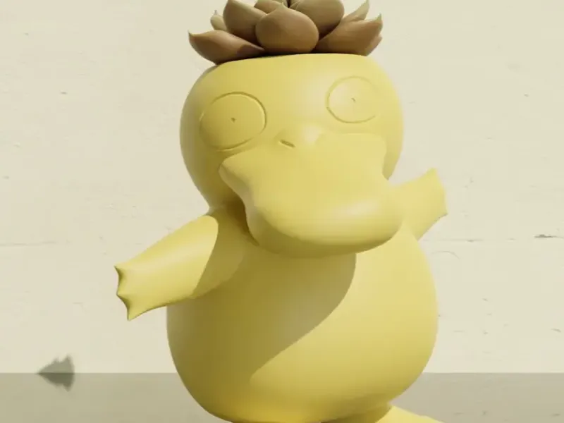 Psyduck - Pokemon Pot Plant