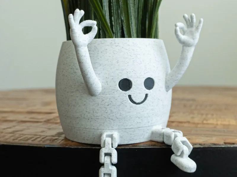 Happy Flex Sitting Pot OK Hands
