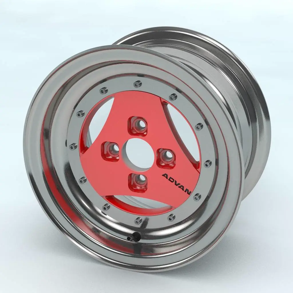 Advan-Racing-A3A-Wheel-Rim 1/2 Scale Model