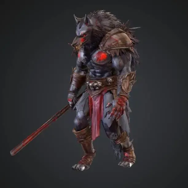 FREE Warewolf gladiator
