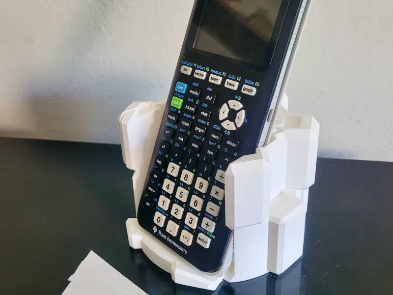 Gear Phone and Calculator Display Stand (Size Adjustable)