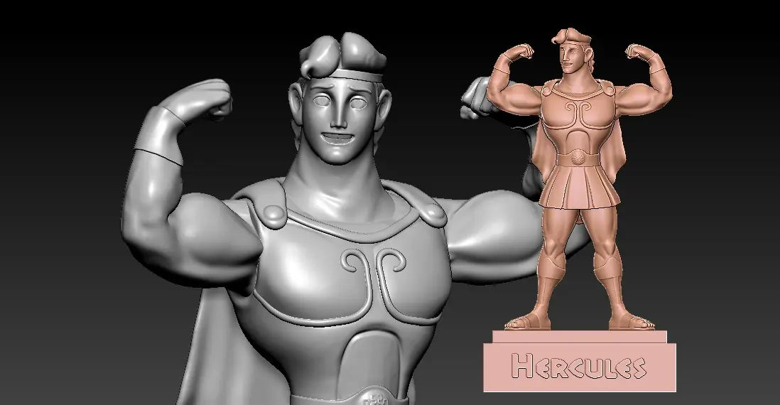 HERCULES (1997 FILM) - 3D MODEL PRINT