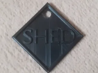 Shed Key Ring