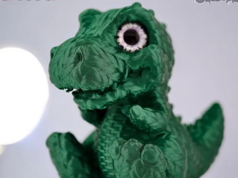 Knitted T-Rex