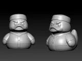 Rubber Duck - Prisoner model - 3D print-3