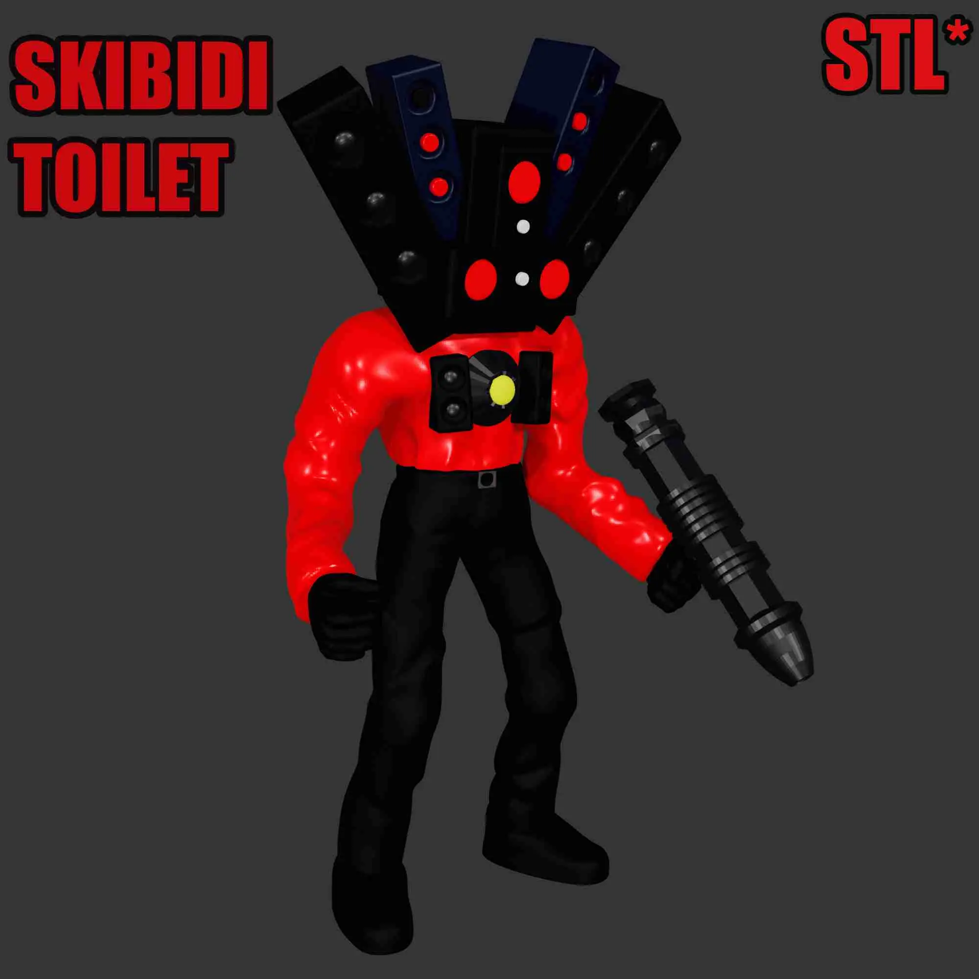 TITAN SPEAKERMAN SKIBIDI TOILET | 3D FAN ART