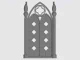 Gothic Organizer Pen Box Brush Box Window Gothic Style-4