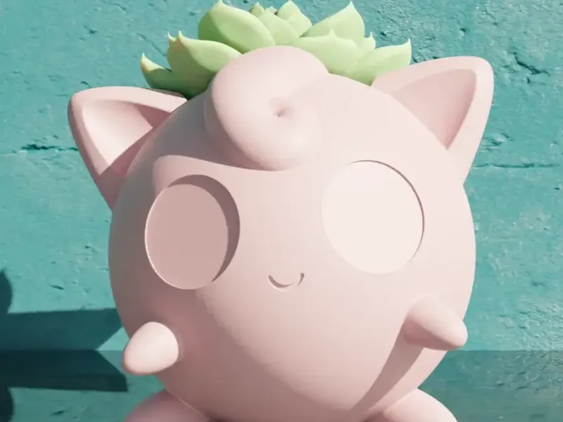 JigglyPuff - Pokemon Pot Plant