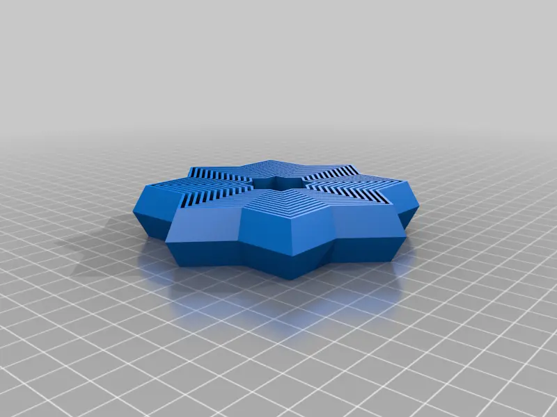 3D Printer Files | 3MF File | Fidget Star 2nd Ring Update