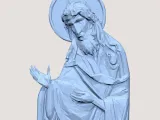 Saint John the Baptist Low Poly - 3D Model-6