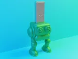 usb holder cute robot-1